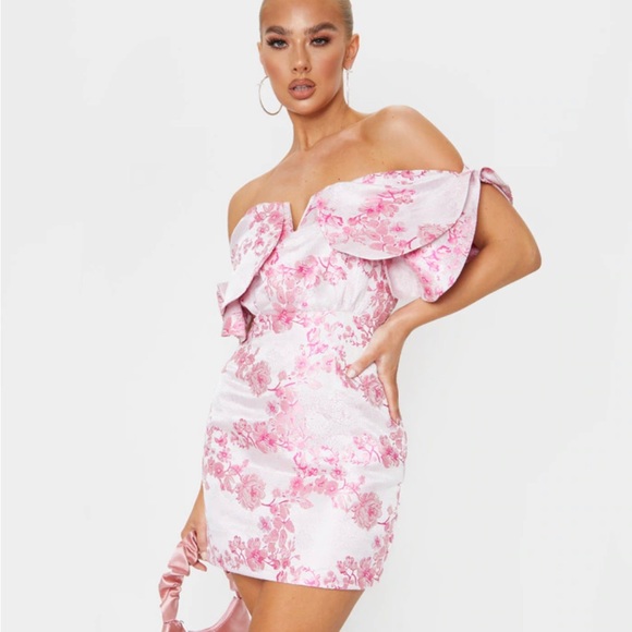 Pink mini dress - Picture 1 of 3